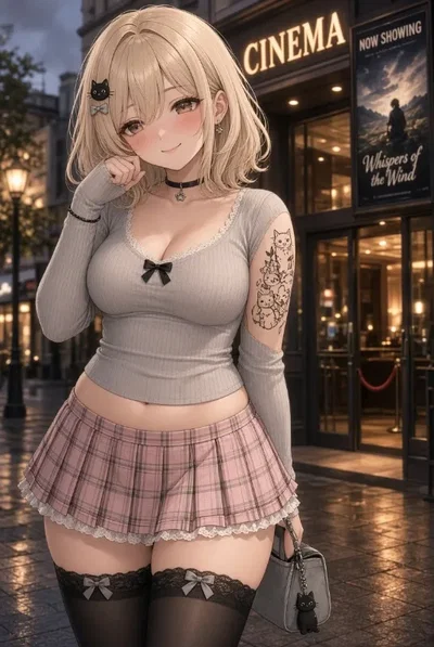 Blushing Trainee Teacher. Is it a date?