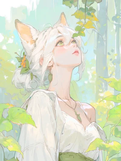 mirin • sweet fox with a big heart