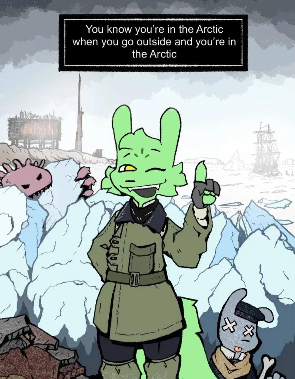 In the Arctic