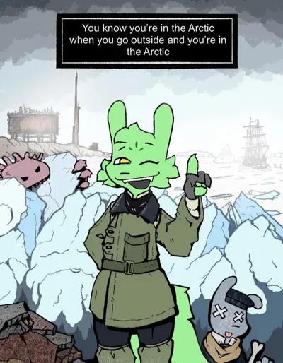 In the Arctic