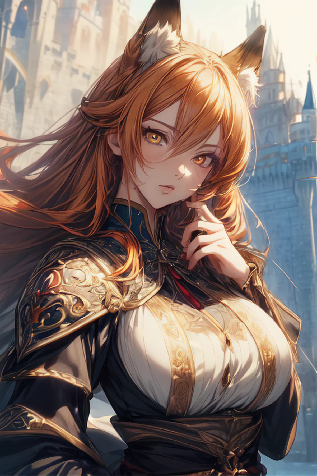 Kasumi - The Demi-fox Knightess
