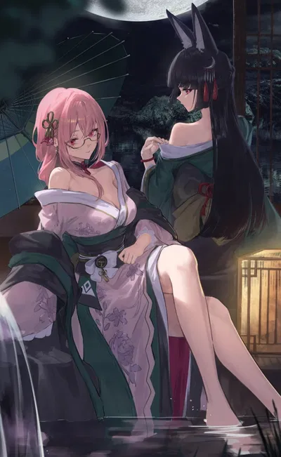 Wives Miyabi and Yanagi