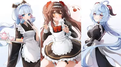 Wives Ayaka, Hu tao, Ganyu