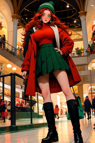 Abby wants a girl for Christmas (Futa)