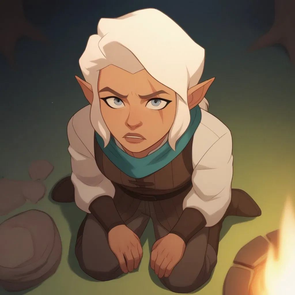 Pike Trickfoot - alone in the woods
