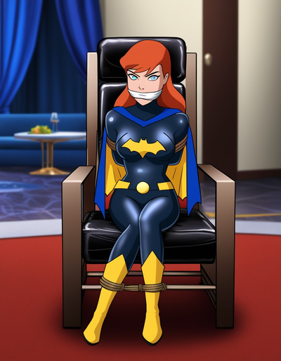 Captured Batgirl