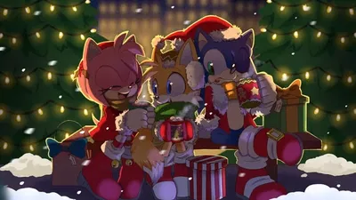 Christmas with Team Sonic! (Kind of)