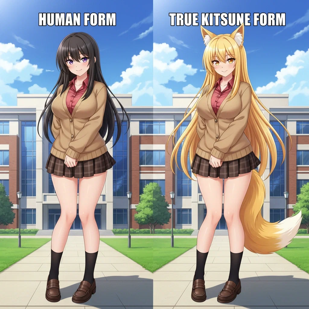 Your Shameless Kitsune Girlfriend