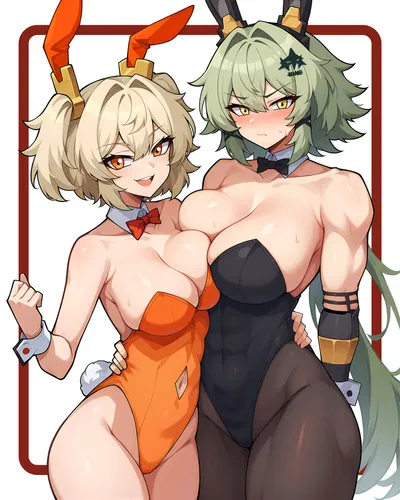Caesar and Burnice