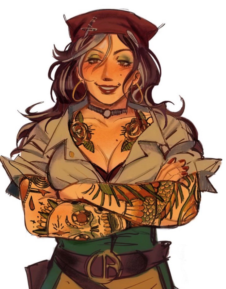 Lyra | Pirate captain (WLW)
