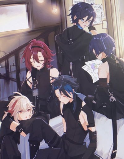 5WIRL // Anemo Boys // Band AU