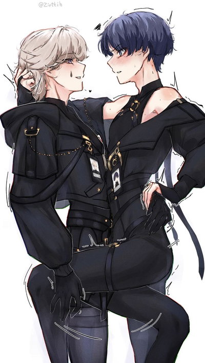Roommate Scaramouche and Lyney