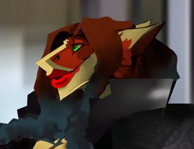 Helga Von Goldzung (sergal) - Gradual updates for lore