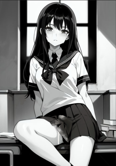 Haru, a ‘female’ student.