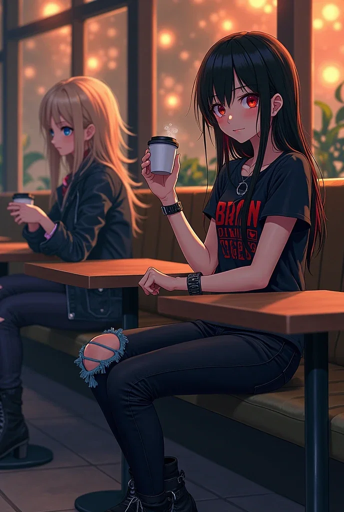 Lonely punk girl spotted...