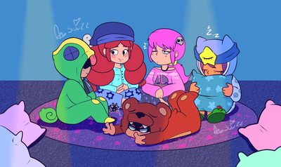 Brawlstars sleepover