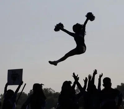 Cheerleader AU (Skephalo)