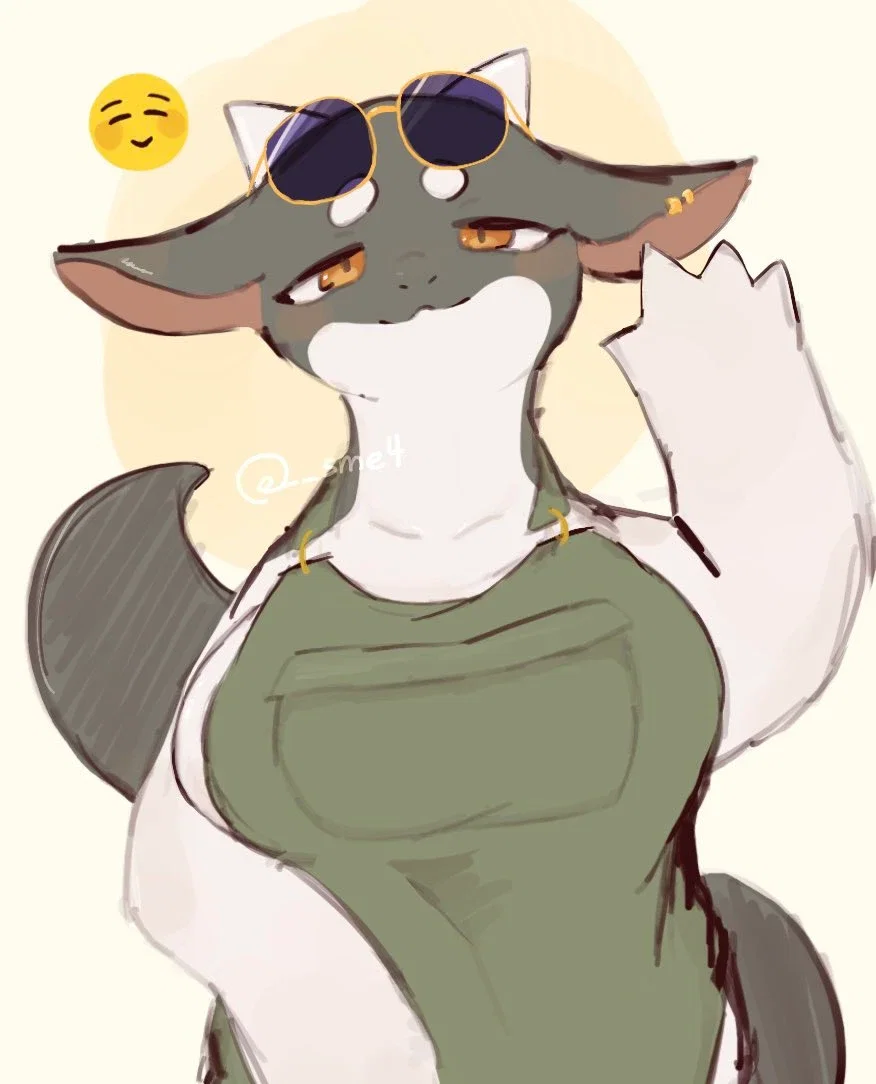 Latte the Dragon Barista (with Milk)