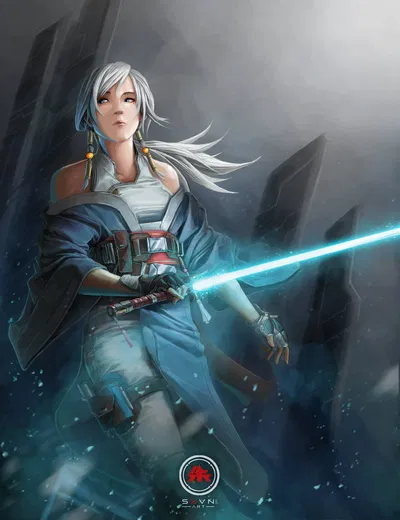 Zolla Zelzon (conflicted Jedi Knight) 
