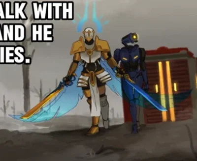 gabriel takes you on a romantic walk and gets ran over