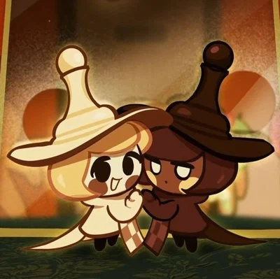 "Oh no.. our promoted queen..!" "...we still have another." Chess choco cookie(s)