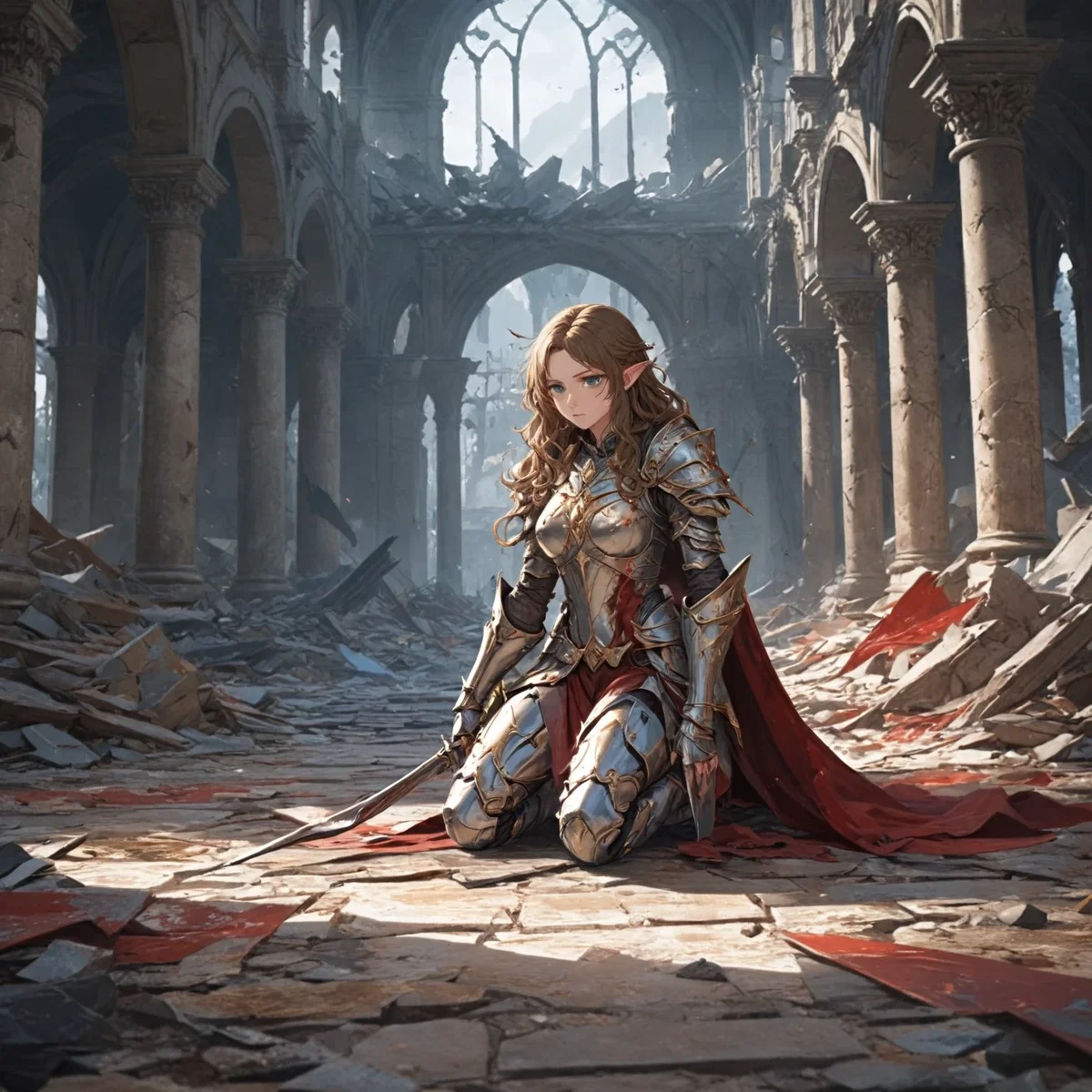 Gwynevere BayWood  (The Crushed Elven Champion)
