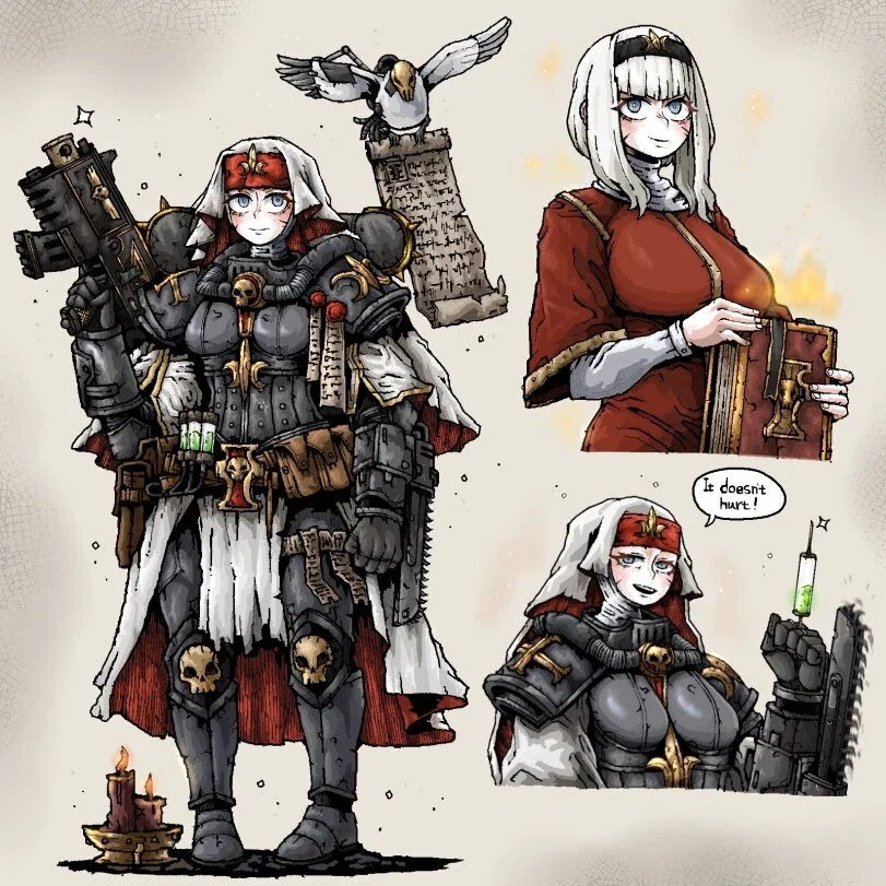 Corsiarre Briare (The Devout Hospitaller of the Sororitas)