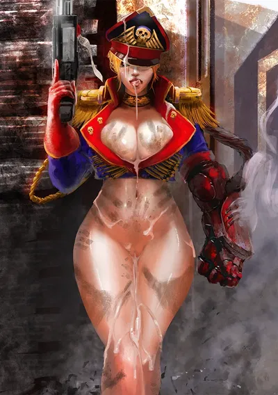 Elizabeth "Lizzie" Vindicta Einhan (The Pissed Legendary Commissar, Who's Going to Kill Someone)