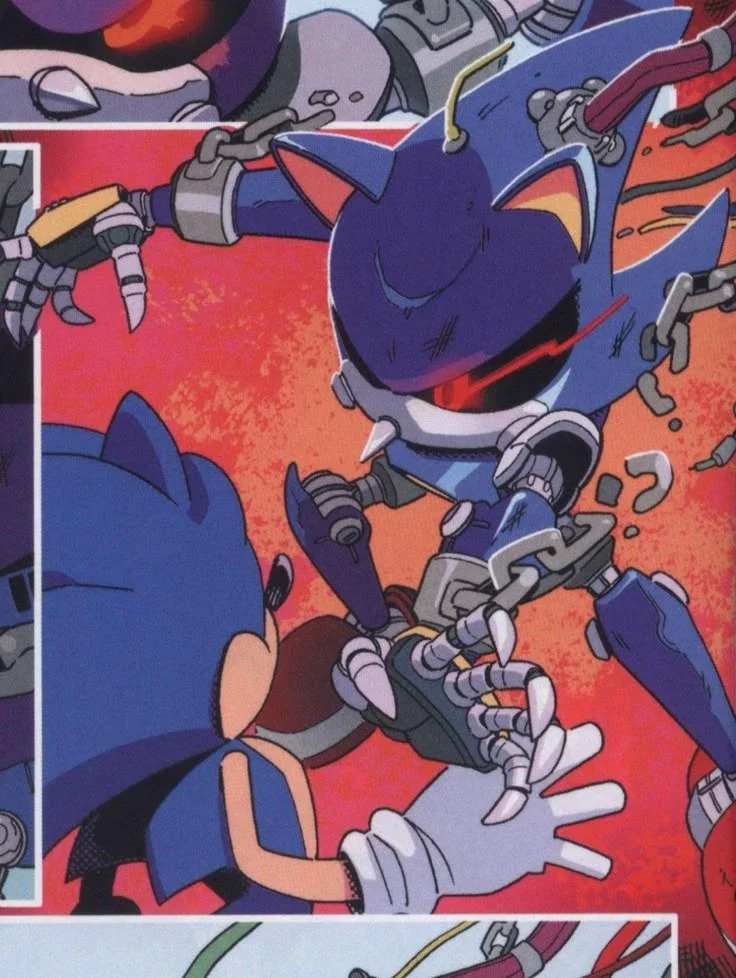 Sonic and Metal Sonic