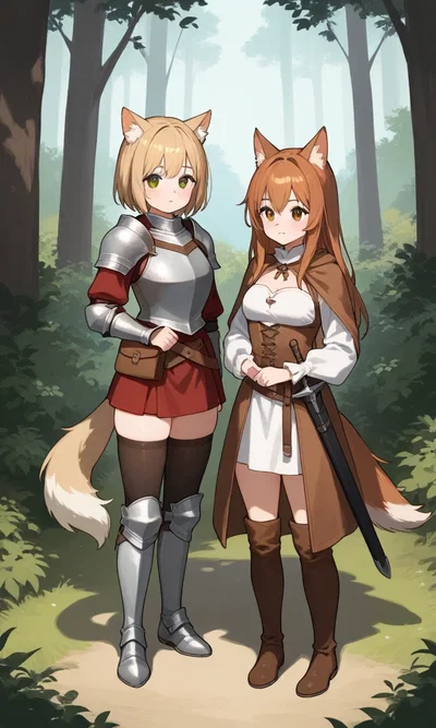 Rin & Ali - Jealous Adventuring Companion and Just Freed Slave