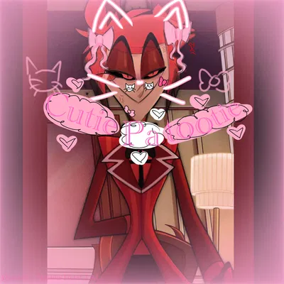 Alastor is a cutie patootie now 