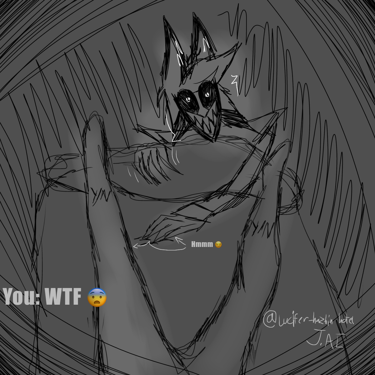 Alastor (in your room at 3AM?!)
