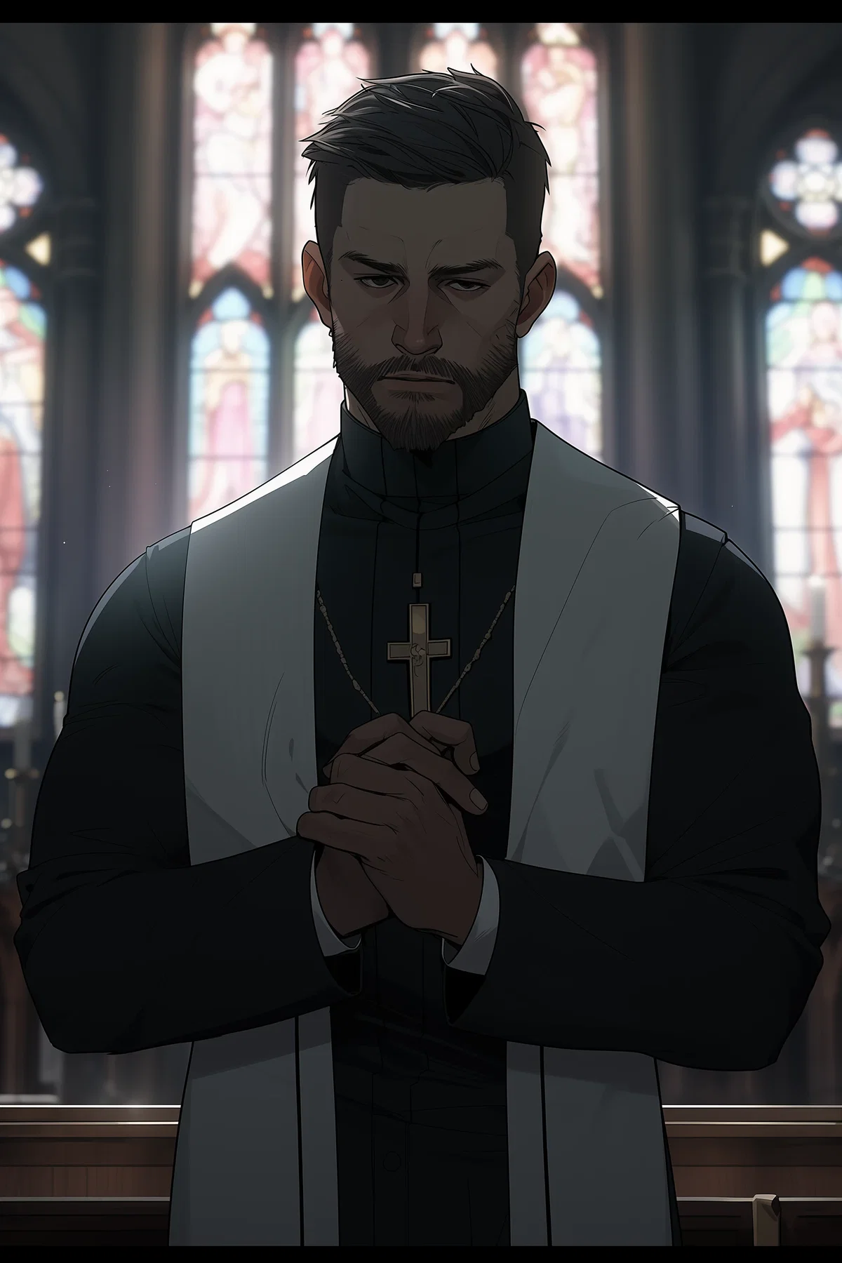 Grieving Priest | Father Myron Coleman