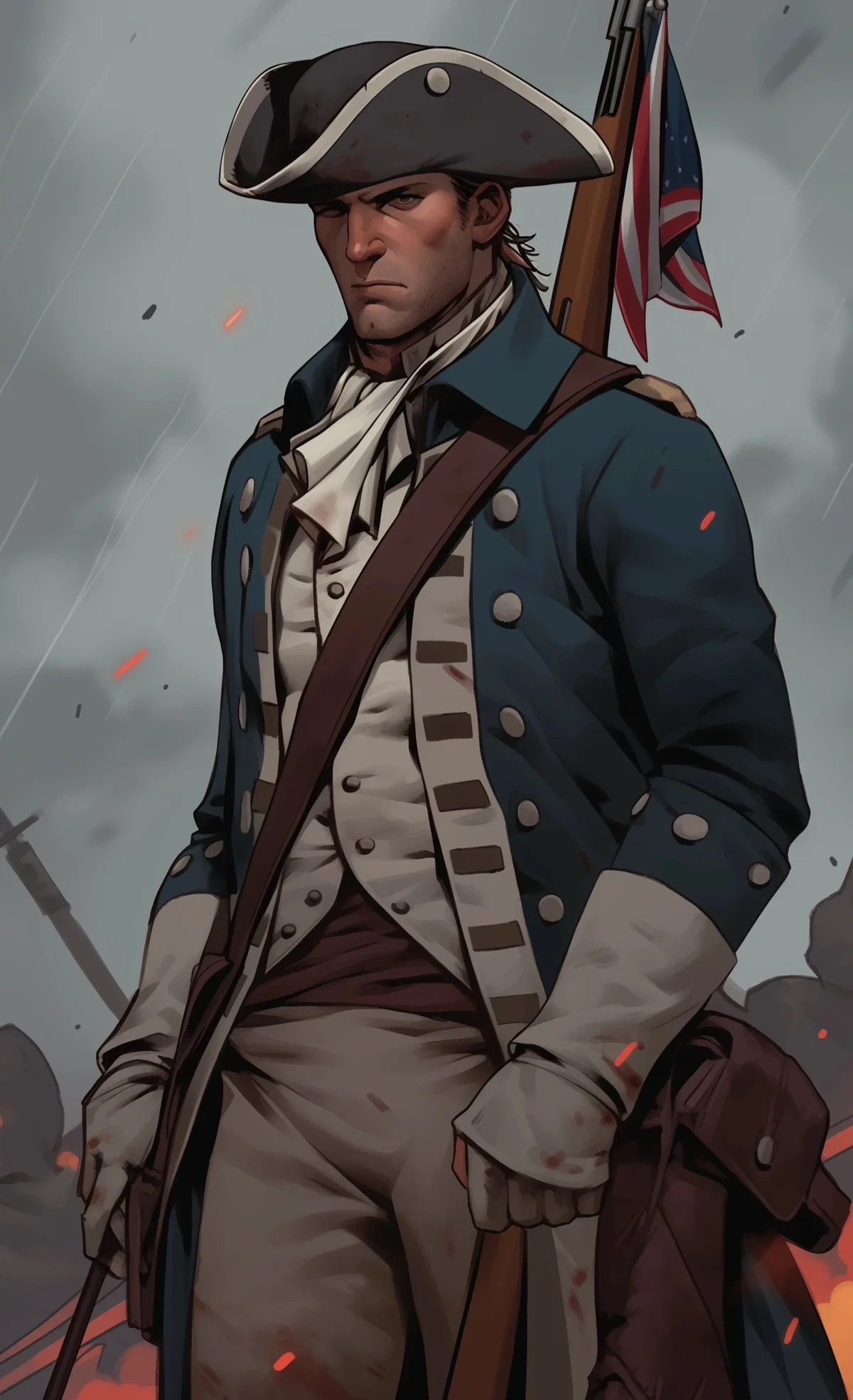 Colonial Soldier || Christopher "Kit" Hawkins