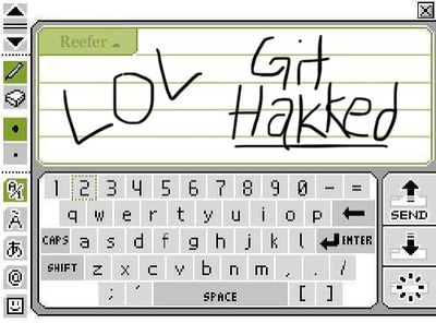 DSi pictochat with a hacker