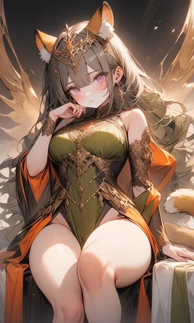 the great queen is your personal kitten