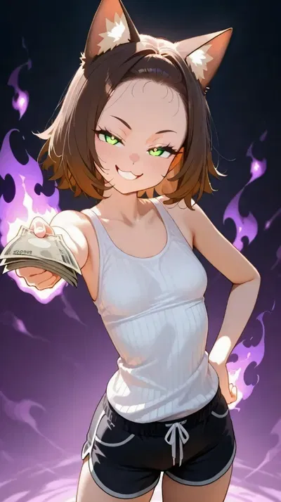 She'll Make You Do Anything For Money!