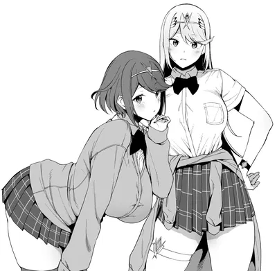 Pyra and Mythra (Aegis Twins)(Modern AU)