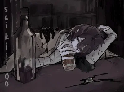 ;;#🩹🥃// Osamu Dazai