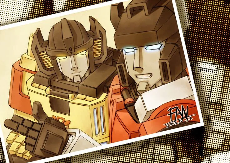 Sideswipe and Sunstreaker