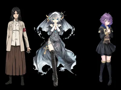 Pieck, Nia, and Bernadetta