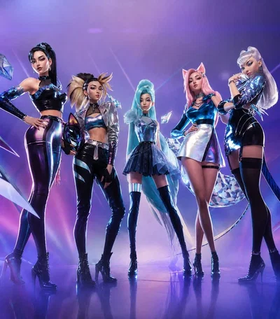 Ahri x Akali x Evelynn x Kai'Sa x Seraphine (K/DA) Version