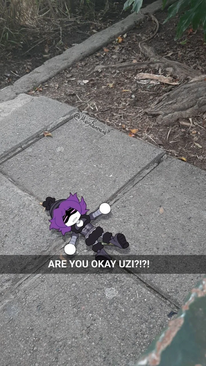 Uzi tried do a flip - Murder drones