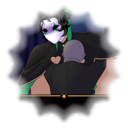 𐔌    ⦂     Harlequin    🍎