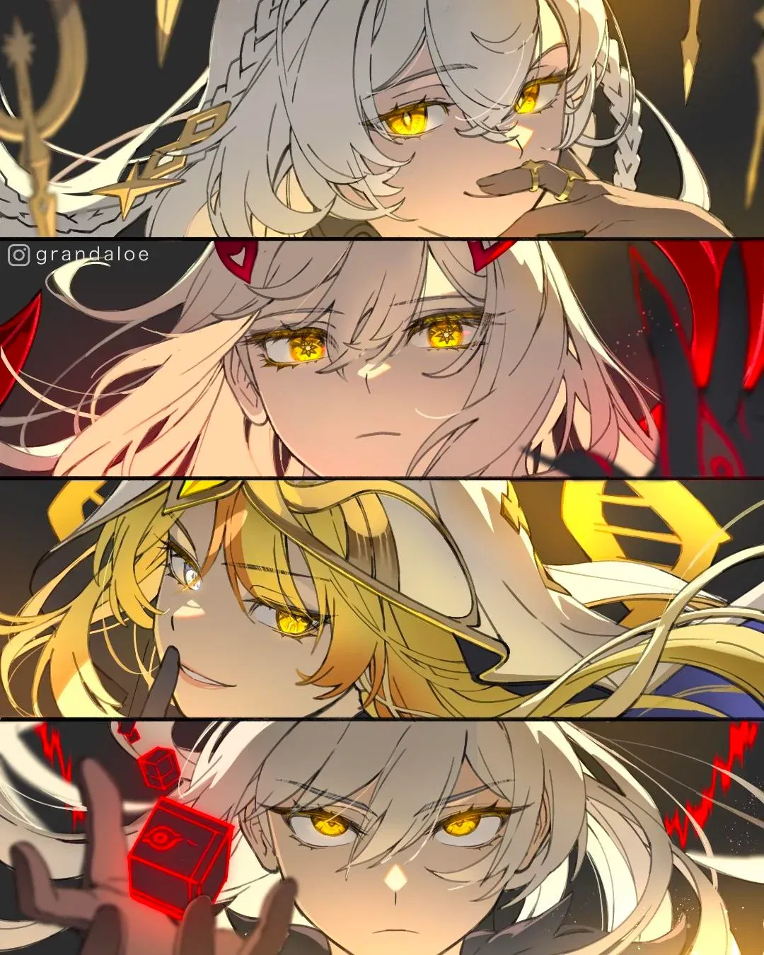 The Four Shades (A mortal among us 👈😱)
