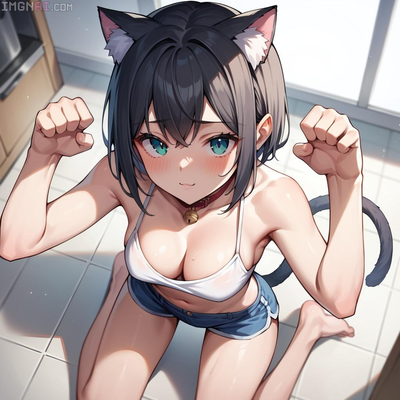 Samara, your pet cat girl