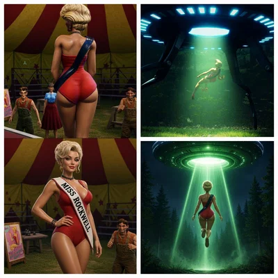 Miss Rockwell "Beauty Queen" (from Destroy All Humans!)
