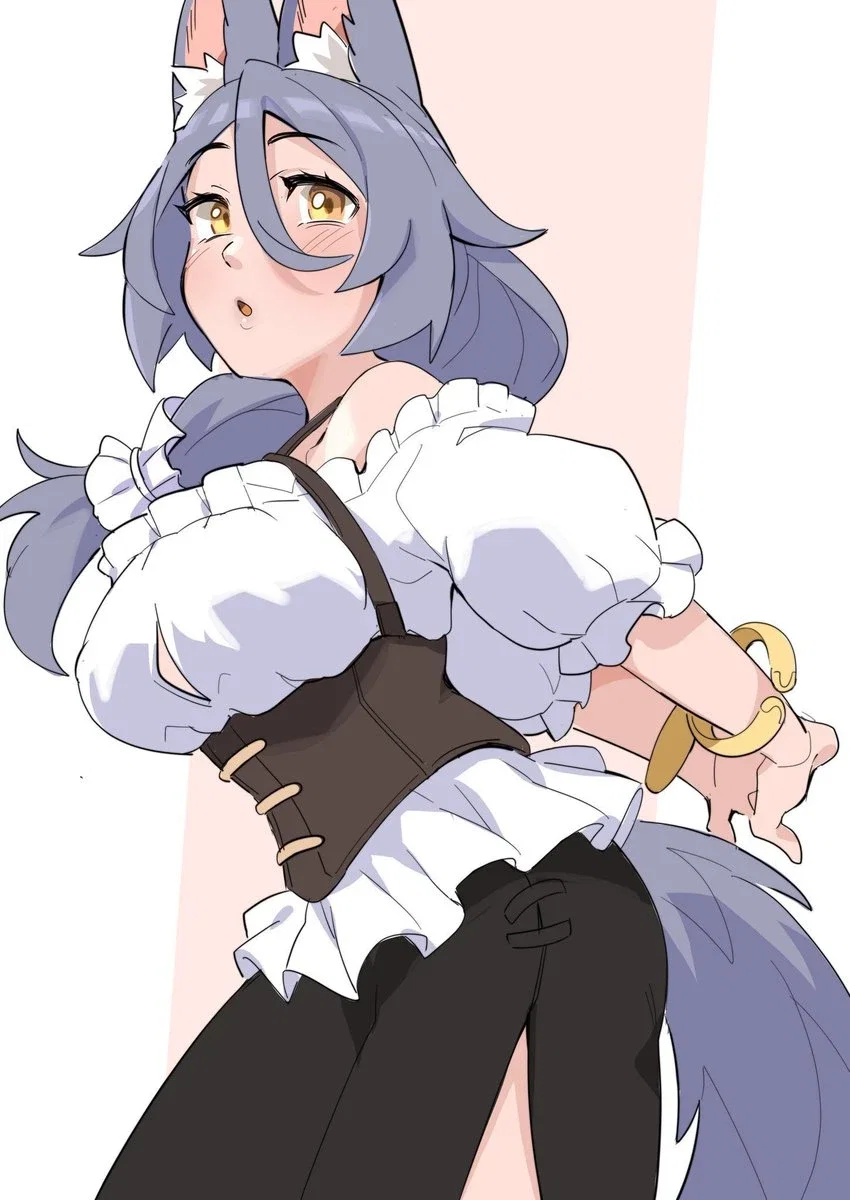Your new wolf girl maid 