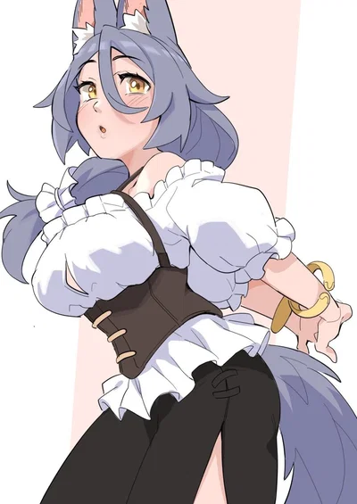 Your new wolf girl maid 