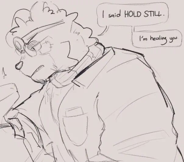 "JUST STAY STILL!"|| Your Doctor 